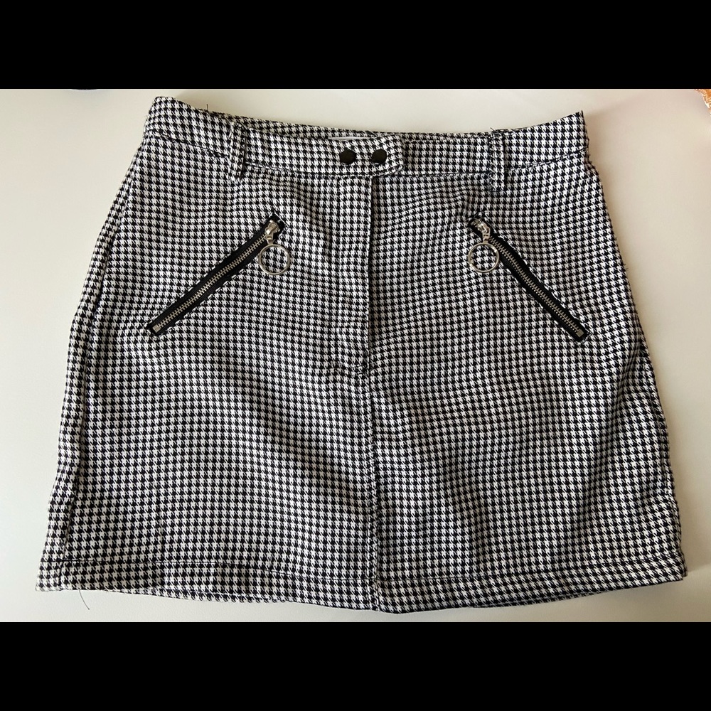 UO Gingham Mini Skirt